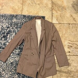 H&M Classic Brown Blazer